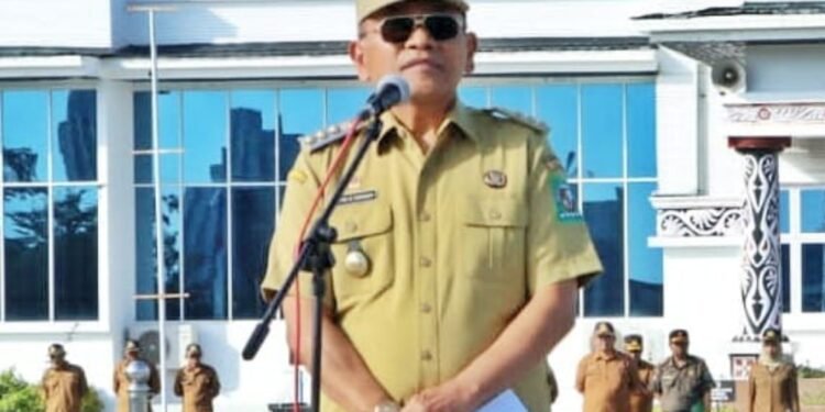 Pasca Libur Natal dan Tahun Baru 2025-2026, Bupati Simalungun Pimpin Apel Pagi: Disiplin ASN Faktor Penting Meningkatkan Kinerja
