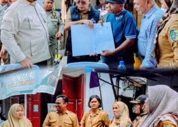 Bupati Batu Bara Tinjau Program Berlayar di Desa Bogak