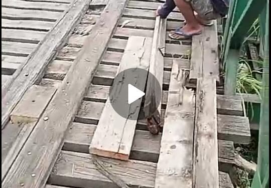 Jembatan Bukibatabuah 2 Tahun Diabaikan Jalur Lintas Padang Riau, Bupati Agam Diduga Tutup Mata