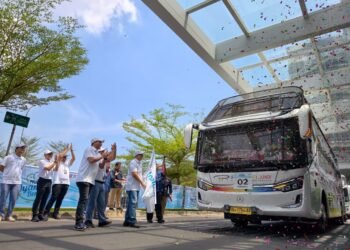 Mudik Bersama BUMN 2026, INALUM Berangkatkan 140 Peserta Mudik Gratis Ke Aceh, Padang, dan Pekanbaru