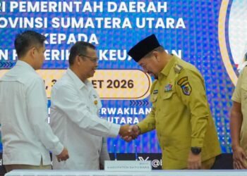 Bupati Batu Bara Serahkan LKPD Tahun Anggaran 2025 kepada BPK RI