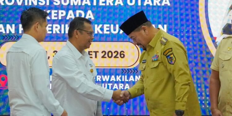 Bupati Batu Bara Serahkan LKPD Tahun Anggaran 2025 kepada BPK RI