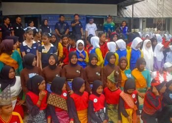 Lomba Senam Anak Indonesia Hebat dan Senam Kreasi Batu Bara Digelar di Tanjung Tiram
