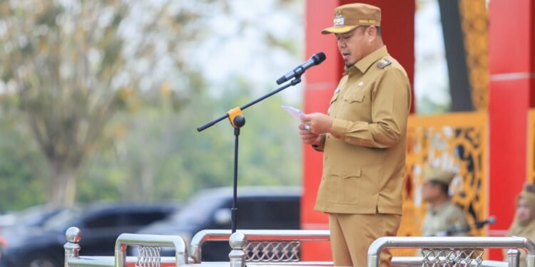 Wabup Syafrizal Pimpin Apel Gabungan ASN, Tegaskan Komitmen Pengentasan Kemiskinan