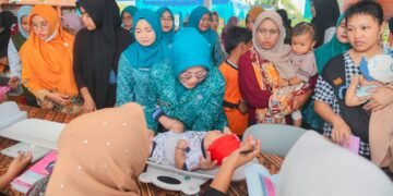 Peringati Pekan Imunisasi Dunia, Ny Leli: Imunisasi Adalah Hak Dasar Manusia