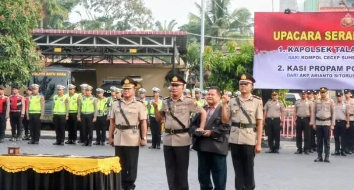 Kapolres Batu Bara Pimpin Sertijab, Kapolsek Labuhan Ruku Resmi Berganti