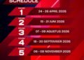 (Kejurnas Mandalika Racing Series (MRS) 2026 di Sirkuit Pertamina Mandalika Lombok