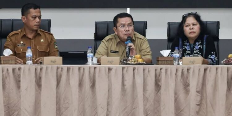 Wali Kota Wesly Exit Meeting Bersama Tim BPK RI Perwakilan Sumut, Berharap Pertahankan Opini WTP