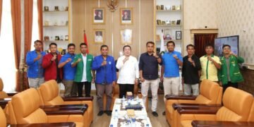 Pengurus KNPI Pematangsiantar Siturahmi dengan Wali Kota Wesly, Sampaikan Agenda Musda 9 Mei 2026