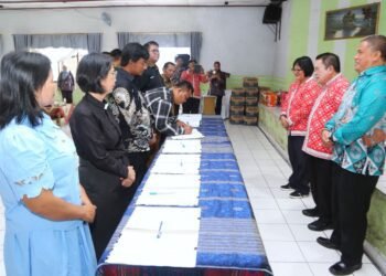 Wali Kota Wesly Sampaikan Penandatanganan Kesepakatan Bersama Dinsos P3A, LKS dan LKSA Momentum Perkuat Kolaborasi