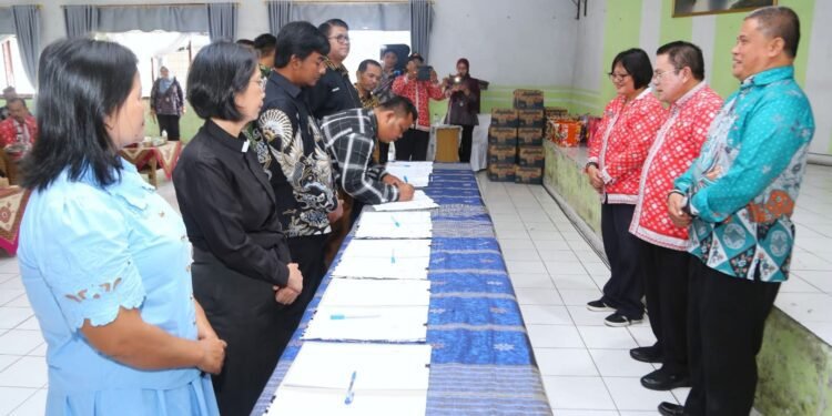 Wali Kota Wesly Sampaikan Penandatanganan Kesepakatan Bersama Dinsos P3A, LKS dan LKSA Momentum Perkuat Kolaborasi