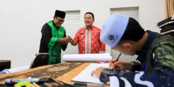 Wali Kota Wesly Kagum Lihat Karya Peserta Khattil Qur’an MTQN Kota Pematangsiantar