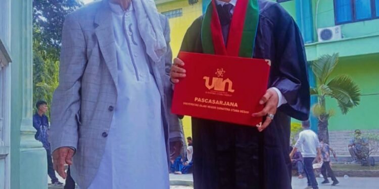 Putra Batu Bara Bertambah Raih Gelar Doktor di UINSU Medan