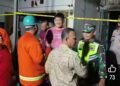 PT Indonesia Asahan Aluminium Kerahkan Damkar Bantu Padamkan Kebakaran Toko Sepeda di Indrapura