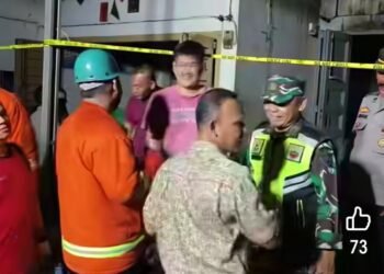 PT Indonesia Asahan Aluminium Kerahkan Damkar Bantu Padamkan Kebakaran Toko Sepeda di Indrapura