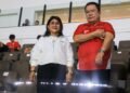 Wali Kota Wesly dan Ny Liswati Saksikan Langsung Kemenangan Timnas U19 Indonesia di Stadion Utama Sumut