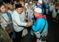 Wali Kota Wesly Sambut Kepulangan Jamaah Haji/Hajjah Pematangsiantar