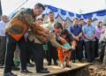Peletakan Batu Pertama Pembangunan GBI Jalan Danau Tondano, Wali Kota Wesly Beri Bantuan Pribadi Semen 500 Sak