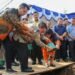 Peletakan Batu Pertama Pembangunan GBI Jalan Danau Tondano, Wali Kota Wesly Beri Bantuan Pribadi Semen 500 Sak