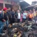 Wali Kota Pematangsiantar, Wesly Tinjau Lokasi Kebakaran Pasar Dwikora
