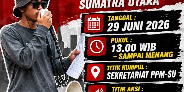 PPM-SU Desak APH Bongkar Dugaan Penyimpangan Anggaran Miliaran Rupiah di UPT SDABMBK Medan Timur
