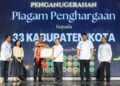 Wali Kota Wesly Terima Penghargaan Pembentukan Posbankum di Pematangsiantar dari Menteri Hukum RI