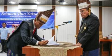 Wali Kota Wesly Lantik Budiman Ricardo Surya Tanjung sebagai Dirtek Perumda Tirta Uli