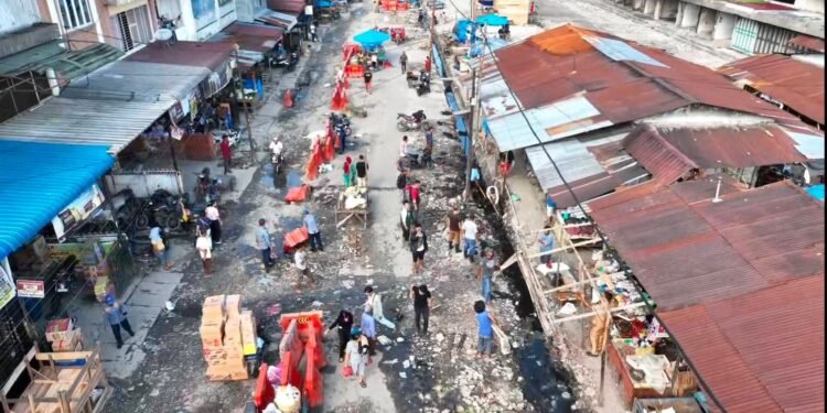 Penanganan Pasar Dwikora Pasca Terbakar; Bantuan Tahap 1 Sudah Disalurkan, Proses Pembangunan Area Kios Dipersiapkan