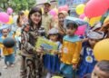 Bunda PAUD Ny Liswati Hadiri dan Beri Alat Tulis di MPLS UPTD TK Pembina Negeri 2 Pematangsiantar