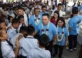Hadiri Reuni Akbar Alumni Lintas Angkatan, Wali Kota Wesly Kenang saat Bersekolah di SMP Cinta Rakyat 1