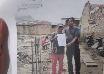 Pengawas Bangunan Ruko 4 Pintu Diduga Tampa Plank PBG Merasa Kebal Hukum, Kenapa Rupanya!!