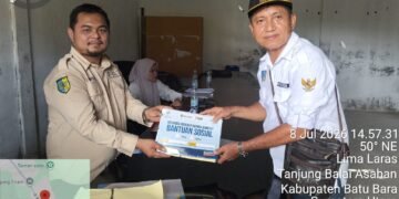 Dinsos P3A Batu Bara Pasang Stiker di Rumah Penerima Bansos, Tingkatkan Transparansi Penyaluran