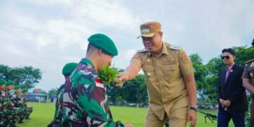 Bupati Batu Bara Sambut Kepulangan Prajurit Yonif 126/Kala Cakti, Apresiasi Pengabdian Menjaga Kedaulatan NKRI