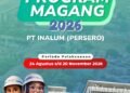 INALUM Buka Program Magang 2026, Ajak Talenta Muda Belajar Langsung di Industri Strategis Nasional