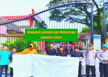 HIPMASU Kepung Mapolda Sumut, Desak Bongkar Dugaan Sarang Judi dan Narkoba di Dairi