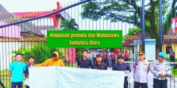 HIPMASU Kepung Mapolda Sumut, Desak Bongkar Dugaan Sarang Judi dan Narkoba di Dairi