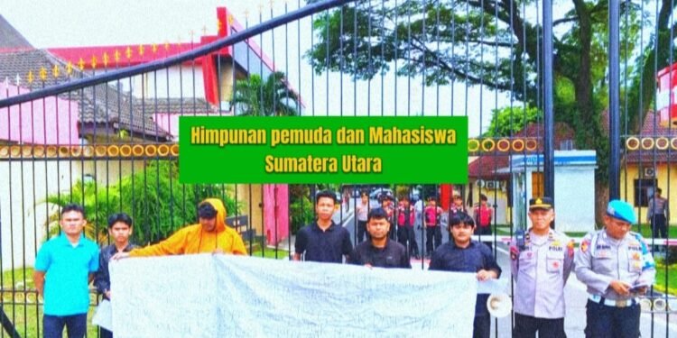 HIPMASU Kepung Mapolda Sumut, Desak Bongkar Dugaan Sarang Judi dan Narkoba di Dairi