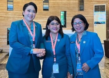 Ny Liswati Wesly Silalahi Hadiri Syukuran Dekranas ke-46 dan HKG PKK ke-54 di Sulawesi Selatan