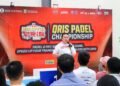 Wali Kota Wesly Servis Bola Perdana, Tandai Pembukaan Kompetisi QRIS Padel Championship Tahun 2026