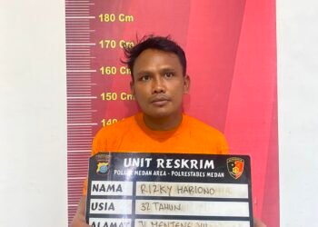 Sigap Tegas Lugas Kanit Reskrim Bersama Tim Opsnal Polsek  Medan Area, Amankan Pelaku Rampas Hp Lansia
