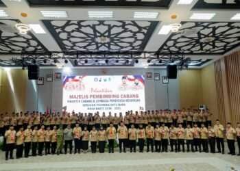 Kukuhkan Kwarcab Pramuka Batu Bara, Bupati Baharuddin Dorong Generasi Muda Berintegritas dan Berkarakter