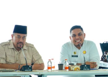 Komitmen Tingkatkan Pelayanan Kesehatan, Bupati Baharuddin Bertemu Dokter RSUD H. OK Arya Zulkarnain
