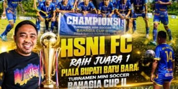 HNSI FC Batu Bara Juara I Mini Soccer Piala Bupati Batu Bara