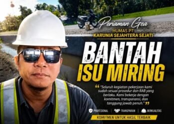 Pekerjaan Proyek 17,7 Miliar di Nias Utara Sesuai RAB, Kata Humas PT. KSS