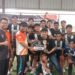 SSC Gelar Pertandingan Turnamen Bola Kaki Futsal, Para Peserta 12 Club Mengikuti di Lapangan Ido Tuasan