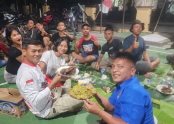 Kapolsek Silou Kahean Gelar Syukuran Meriah bagi 48 Anggota Paskibra Pahlawan Bendera