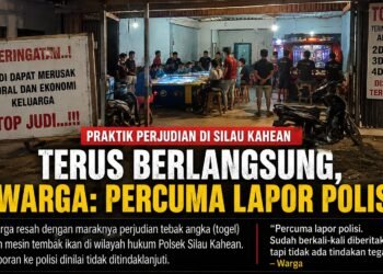 Praktik Perjudian di Silau Kahean Disebut Terus Berlangsung, Warga: Percuma Lapor Polisi