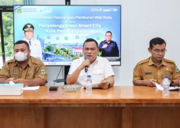 Dinas Kominfo Pematangsiantar Bahas Rancangan Perwa Penyelenggaraan Pematangsiantar Smart City