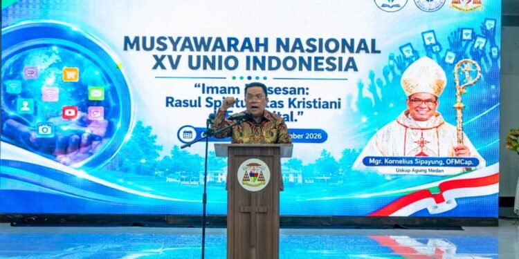 Pembukaan Munas XV UNIO Indonesia, Wali Kota Wesly Dapat Apresiasi atas Perhatiannya kepada Umat dan Gereja Katolik