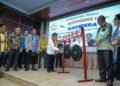 Wali Kota Wesly Pukul Gong Tanda Dibukanya Kongres I Gampera